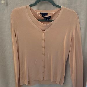 Light Pink Sweater with matching shirt